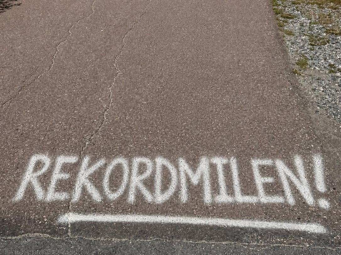 Löpare på Rekordmilen
